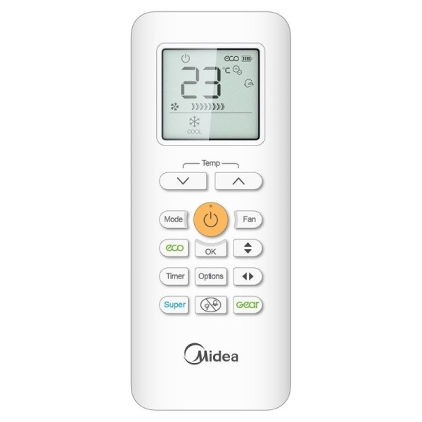Midea Blanc DC MA-09N8DOI-I/MA-09N8DO-O