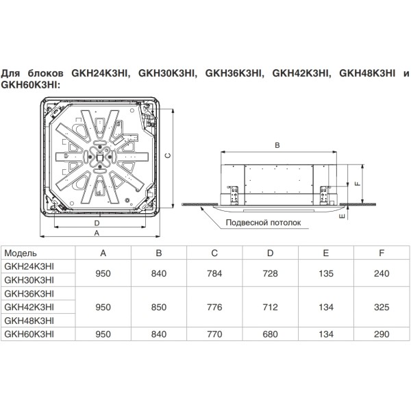 Gree GKH60K3HI/GUHN60NM3HO