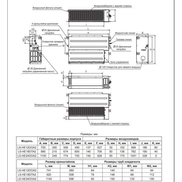Lessar LS-HE24DOA2/LU-HE24UOA2