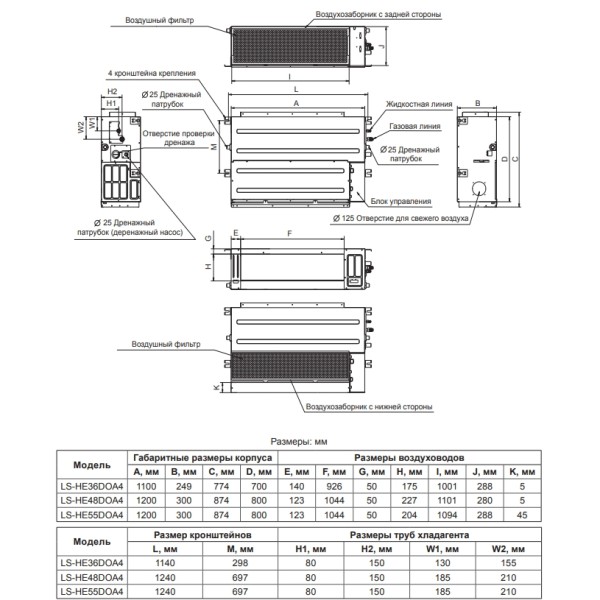 Lessar LS-HE55DOA4/LU-HE55UMA4