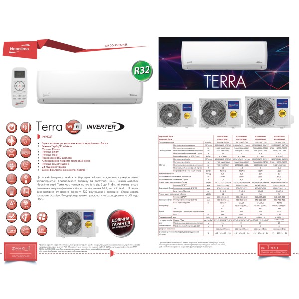 Neoclima Terra NS/NU-18ETRIw2