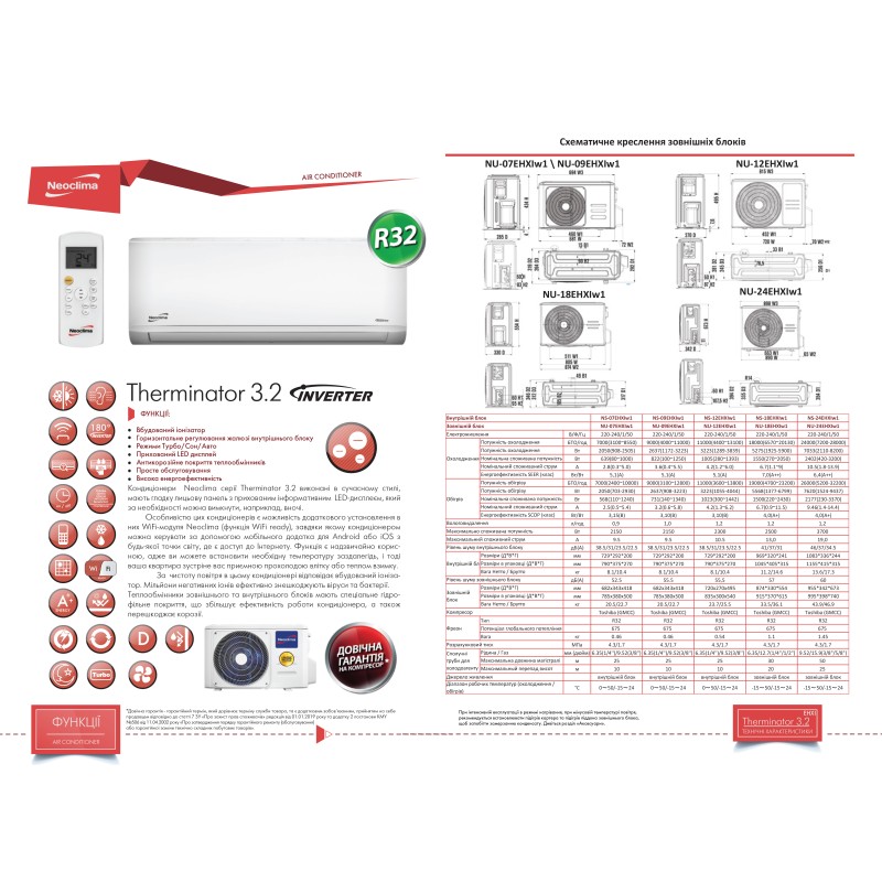 Neoclima Therminator 3.2 NS/NU-24EHXIw1