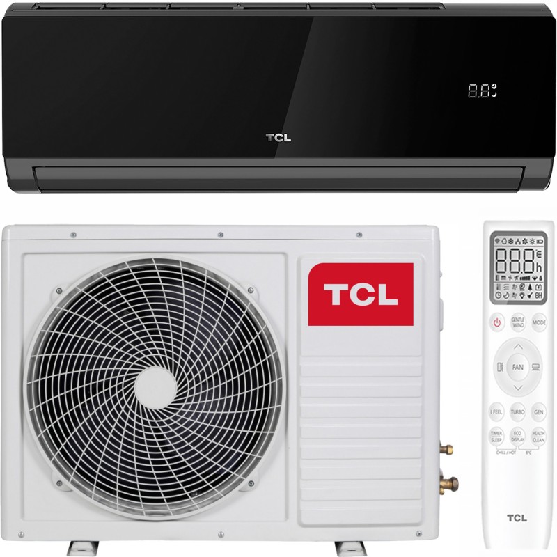 TCL TAC-09CHSD/XA82I Black Inverter R32 WI-FI Ready