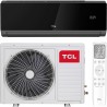 TCL TAC-12CHSD/XA82I Black Inverter R32 WI-FI Ready
