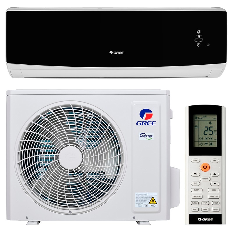 Gree Lomo GWH12QC-K6DND2F Black