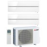 Комплект мульти-спліт системи Mitsubishi Electric Premium White Multi 53 (9+9)