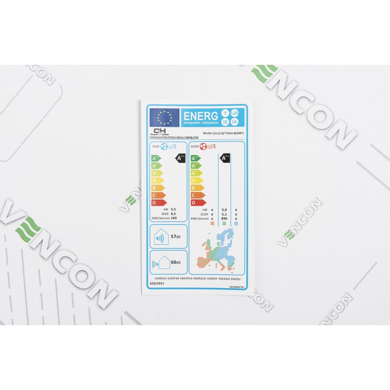 Cooper&Hunter Vip Inverter CH-S12FTXHV-B