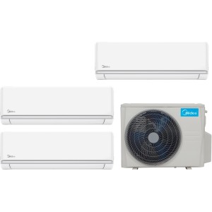 Midea M3OA-27HFN8-Q + MSAG-09HRFN8 *2шт. + MSAG-12HRFN8