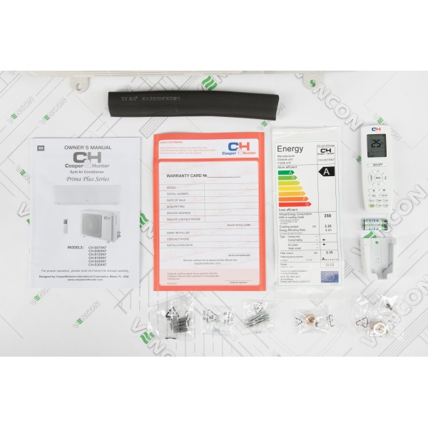 Кондиционер сплит-система Cooper&Hunter Prima Black Glam CH-S07XN7BM