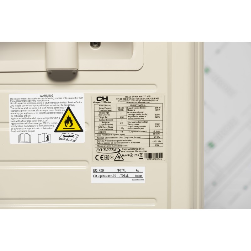 Cooper&Hunter Supreme CH-S18FTXAM2S-BL