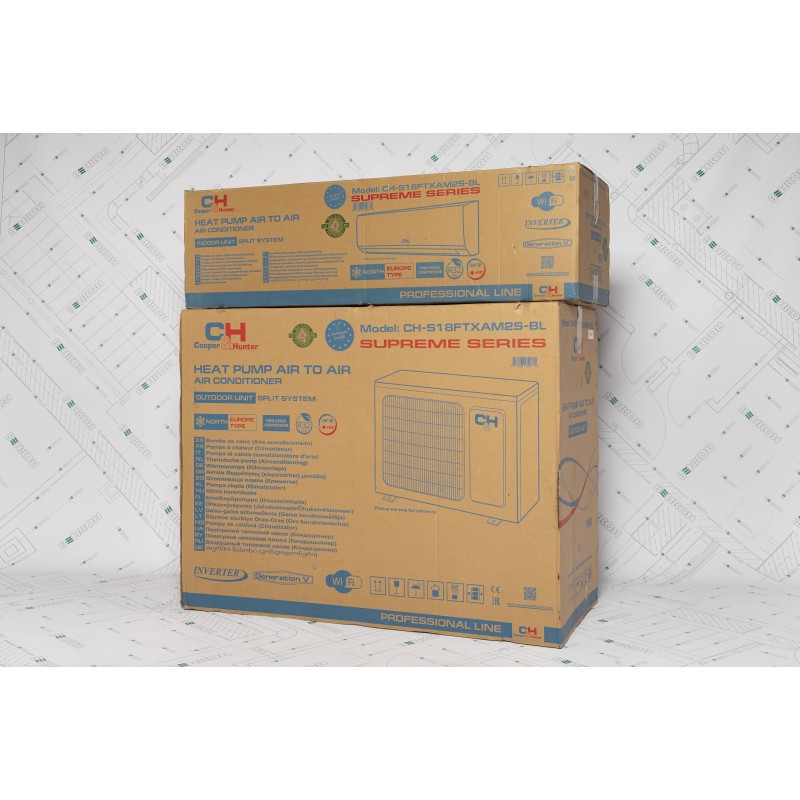 Cooper&Hunter Supreme CH-S18FTXAM2S-BL