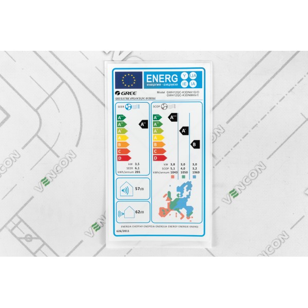 Кондиционер сплит-система Gree Smart GWH12QC-K3DNB6G