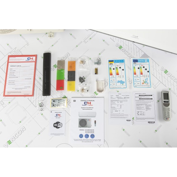 Кондиционер сплит-система Cooper&Hunter Veritas NG CH-S09FTXQ-NG Wi-Fi