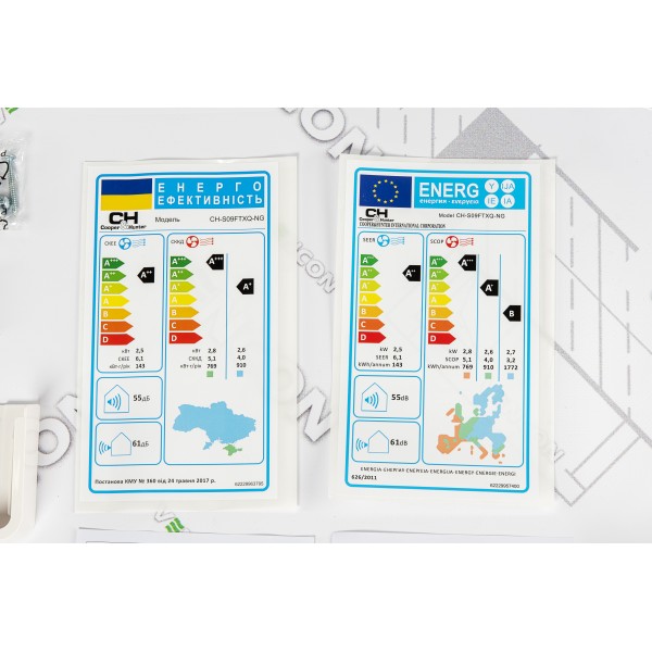 Кондиционер сплит-система Cooper&Hunter Veritas NG CH-S09FTXQ-NG Wi-Fi