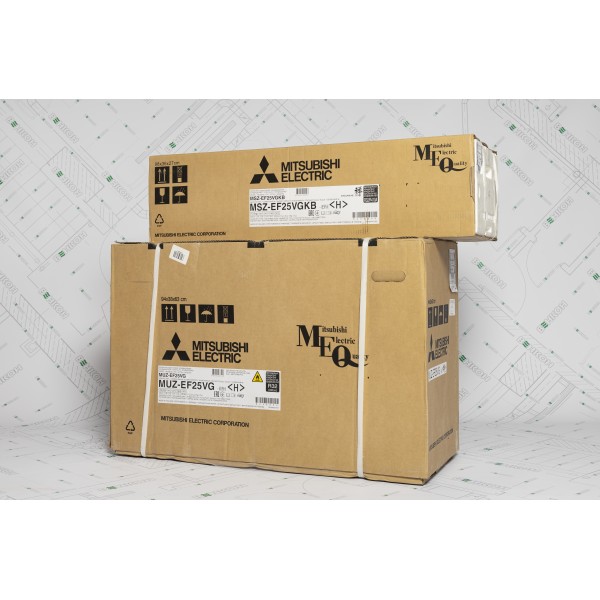 Mitsubishi Electric Design Inverter MSZ-EF25VGKB/MUZ-EF25VG