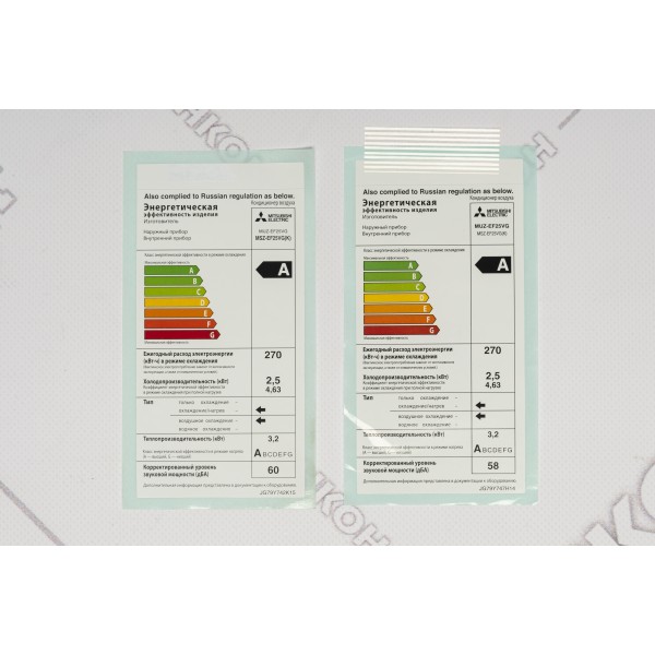 Кондиционер сплит-система Mitsubishi Electric Design Inverter MSZ-EF25VGKS/MUZ-EF25VG