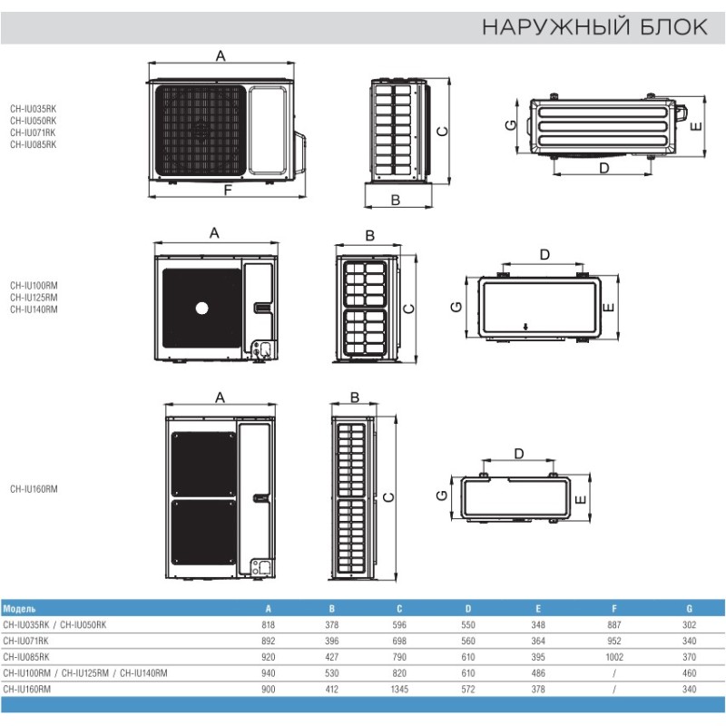 Cooper&Hunter CH-IF050RK/CH-IU050RK