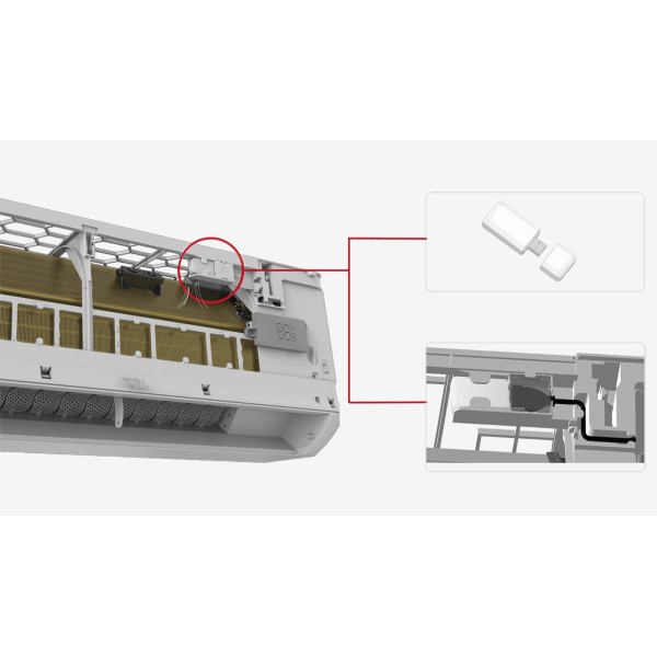 TCL Ocarina TAC-09CHSD/TPG11I Inverter R32 WI-FI