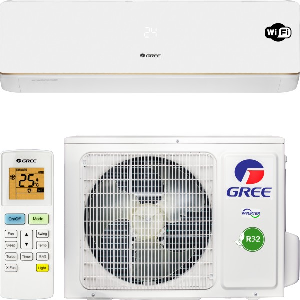 Кондиционер сплит-система Gree Bora Inverter R32 GWH07AAA-K6DNA5C Wi-Fi