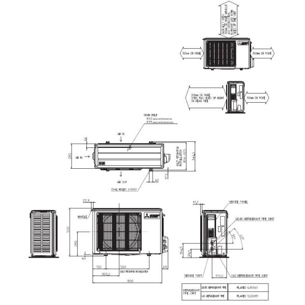 Mitsubishi Electric Standard Inverter MSZ-AY50VGK/MUZ-AY50VG