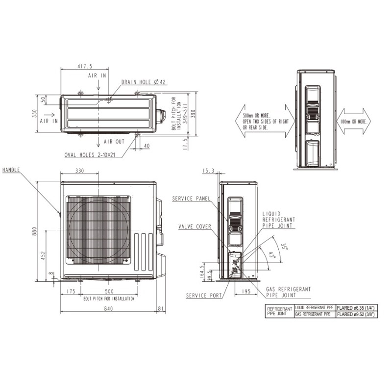 Mitsubishi Electric Deluxe Inverter MSZ-RW50VG/MUZ-RW50VGHZ