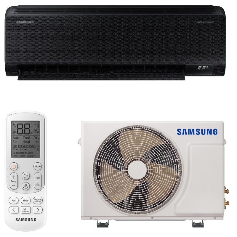 Кондиционер сплит-система Samsung Black Diamond AR70F12C1BBNUA
