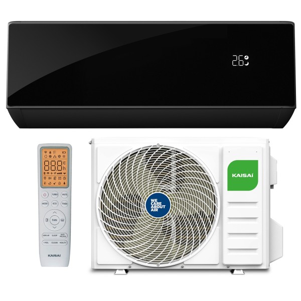 Kaisai Pro Heat+ KRB-12TLHI/KRWB-12TLHO Black