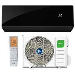 Kaisai Pro Heat+ KRB-18TLHI/KRWB-18TLHO Black