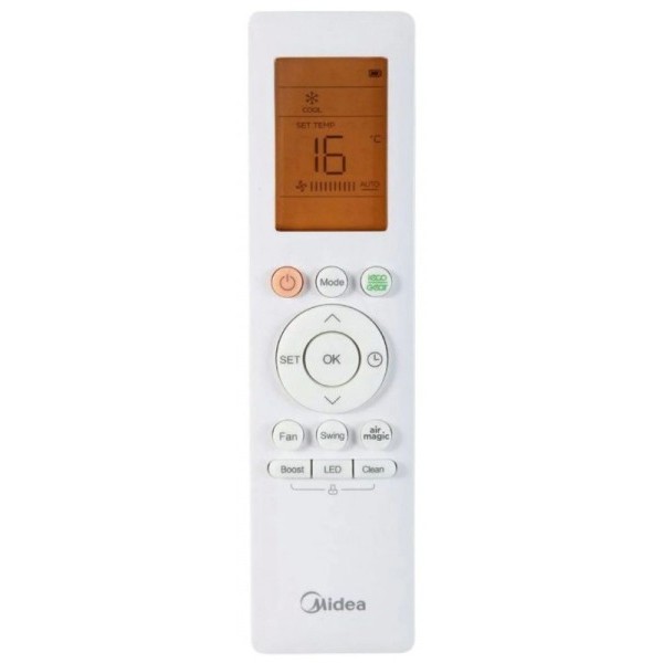 Midea PenroseAir Silver MSXT-12HRFN8-SILVER-I/MSXT-12HRFN8-O