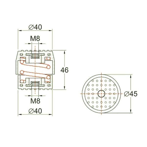 Soleco MNaZc1 коричнева телескопічна до 9 кг (1шт.)