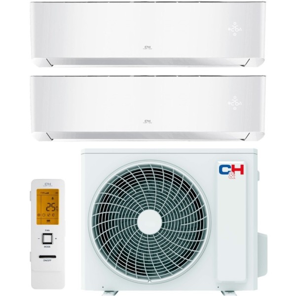Комплект мульти-спліт системи Cooper&Hunter Supreme Continental White Multi 18 (9+9)