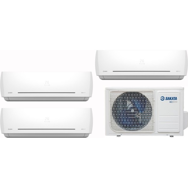 Комплект мульти-спліт системи Sakata SM3OE-072VHU + SMIE-025SHDC *3шт.