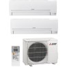 Комплект мультиспліт системи Mitsubishi Electric Basic Multi 40 (9+9)