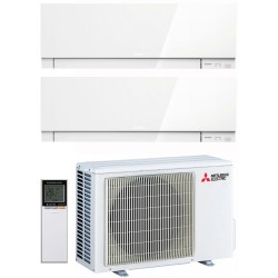 Комплект мульти-спліт системи Mitsubishi Electric Design White Multi 42 (7+7)