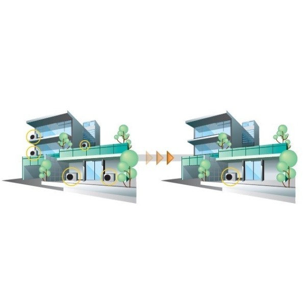 Наружный блок мультисплит-системы Neoclima NU-3M21AFI