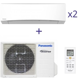 Комплект мультиспліт системи Panasonic CU-2E15PBD+CS-TZ20TKEW*2шт.
