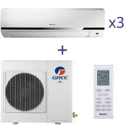 Комплект мультиспліт системи Gree GWHD(21)NK3KO+GWH(12)KF-K3DNA5G/I+GWH(07)KF-K3DNA5G/I*2шт.