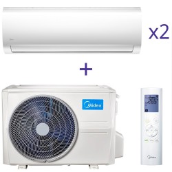 Комплект мультиспліт системи Midea M2O-14FN1-Q+MSMI-07HRFN1+MSMI-09HRFN1