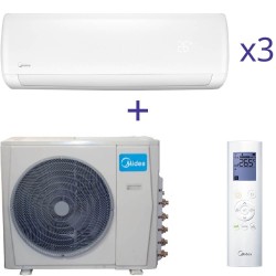 Комплект мультиспліт системи Midea M3O-21FN1-Q+MSMI-12HRFN1+MSMI-07HRFN1*2шт.