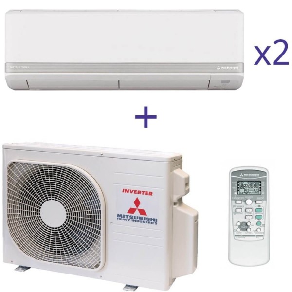 Комплект мультисплит системы Mitsubishi Heavy SCM40ZS-S+SRK20ZMX-S+SRK35ZMX-S