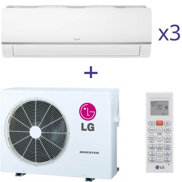 Комплект мультиспліт системи LG MU3M21+PM12SP+PM07SP*2шт.