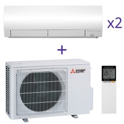 Комплект мультиспліт системи Mitsubishi Electric MXZ-2D53VA + MSZ-FH25VE*2шт.