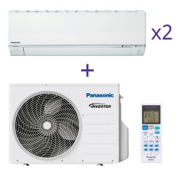 Комплект мультиспліт системи Panasonic CU-2E18PBD + CS-E9RKDW*2шт.