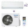 Комплект мультиспліт системи Panasonic CU-2E18PBD + CS-E9RKDW*2шт.