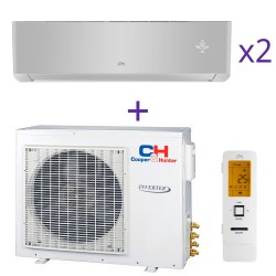 Комплект мультиспліт системи Cooper&Hunter CHML-U18RK2 + CH-S09FTXAM2S-SC(I)*2шт.