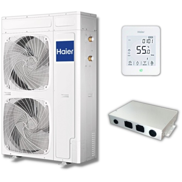 Тепловий насос Haier Super Aqua Monobloc AU112FYCRA (HW)