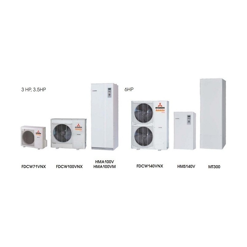 Тепловий насос Mitsubishi Heavy FDCW140VNX/HMS140VM/MT500
