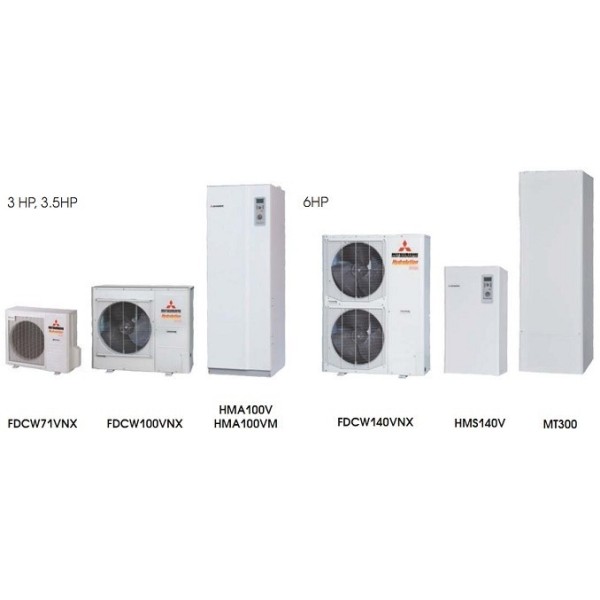 Тепловий насос Mitsubishi Heavy FDCW140VNX/HMS140VM/MT500