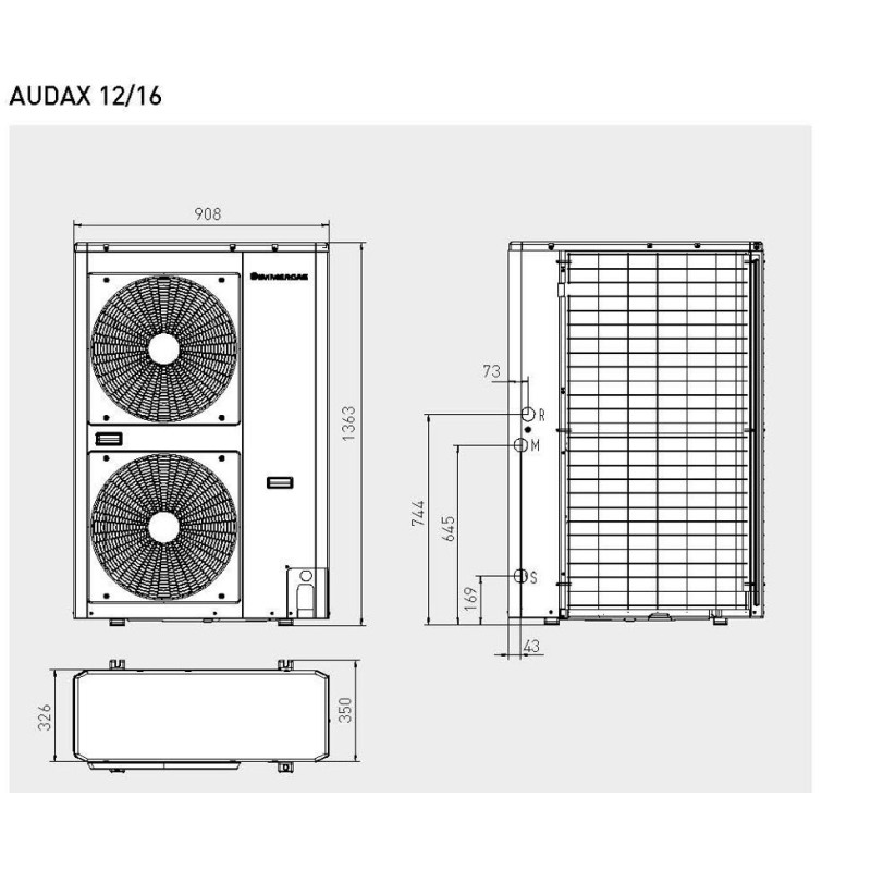 Тепловий насос Immergas Audax 16