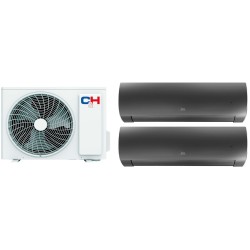 Комплект мульти-спліт системи Cooper&Hunter Daytona Carbon Black Multi 24 (9+18)